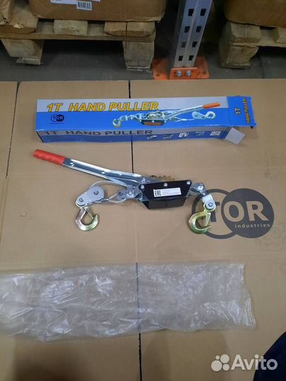 Лебедка ручная рычажная Г/П 1,0 Т