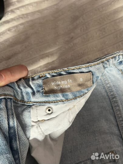 12 storeez джинсы голубые