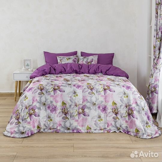 Покрывало Жардин Сирень