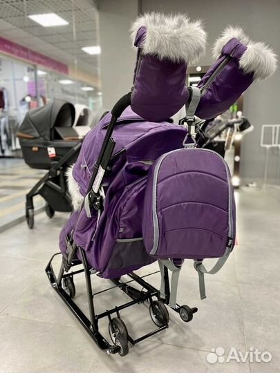 Санки-коляска Nika 7-5 sk спорт