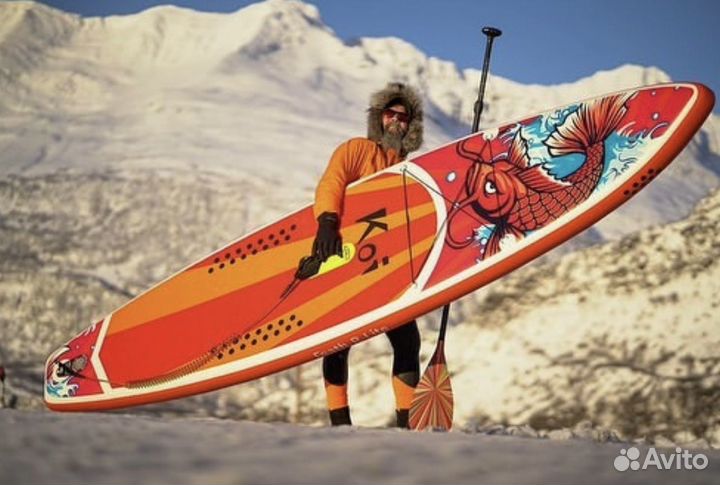 Сапборд Кой / Sup board koi 11,6 / Сап доска рыба