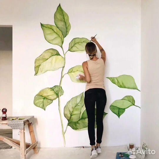 Художник. Роспись стен. Граффити