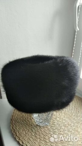Шапка норковая женская 56