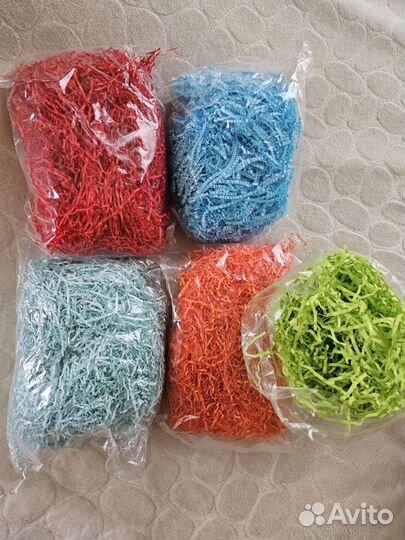 Наполнитель для подарков,боксов бумажный