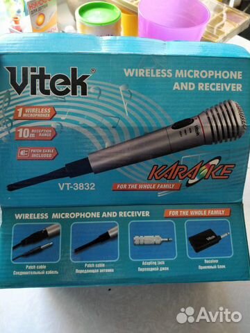 Микрофон караоке Vitek