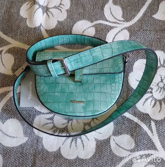 Новая мятно-зелёная сумочка Tamaris