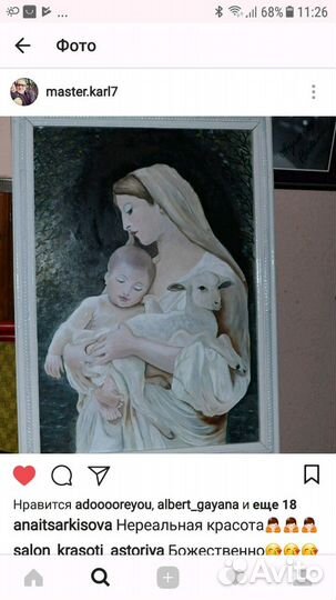 Масляные картины нарисованные художником