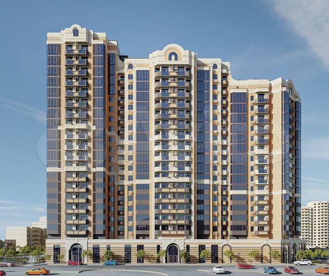 1-к. квартира, 41,6 м², 4/15 эт.