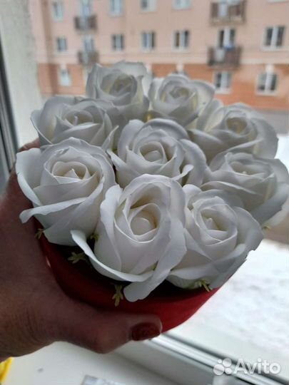 Букет из мыльных роз к 8 марту