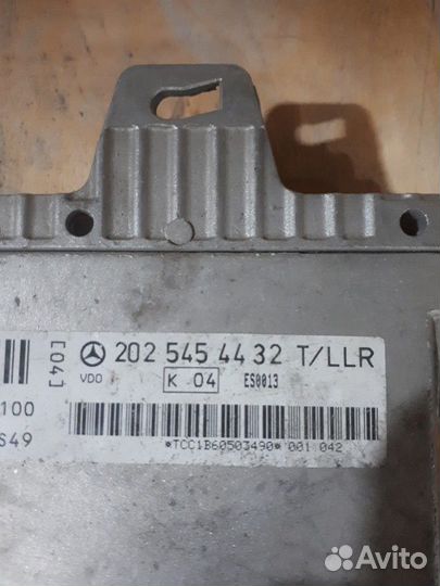 Блок управления T/LLR 202 545 44 32 мерседес 202