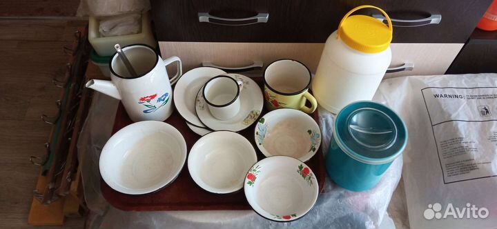 Посуда эмаль СССР