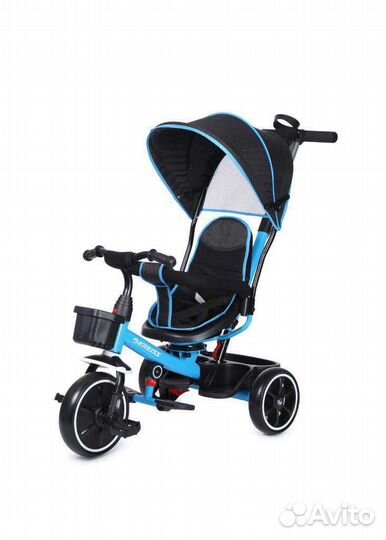 Трехколесный велосипед с тентом