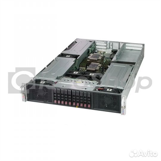 Платформа Supermicro 2U 2029GP-TR, до двух процесс