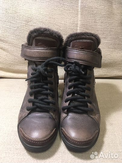 Зимние ботинки Santoni, 39,5 it, оригинал