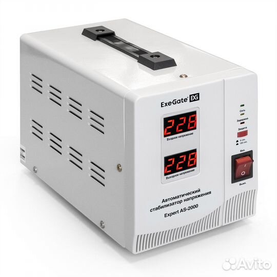 Стабилизатор напряжения ExeGate Expert AS-2000 (20