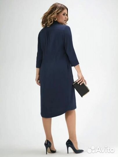 Платье летнее офисное вискоза 48 р