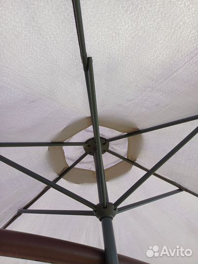 Зонт садовый большой бу