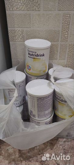 Детское питание nutricia nutridrink nutrison