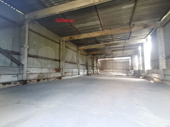 Ангар,склад,цех 520 м²,235кв.м.3000кв.м