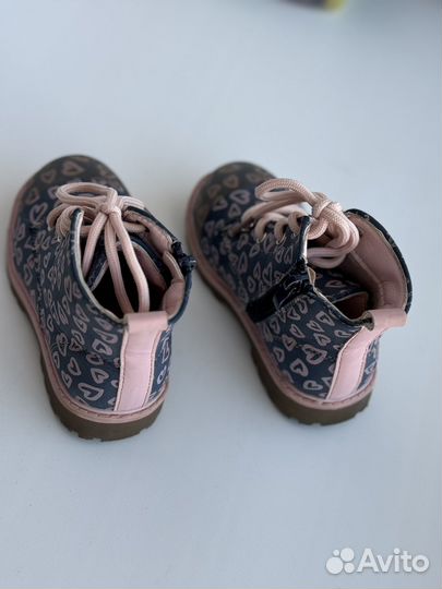 Ботинки демисезонные для девочки 24 размер