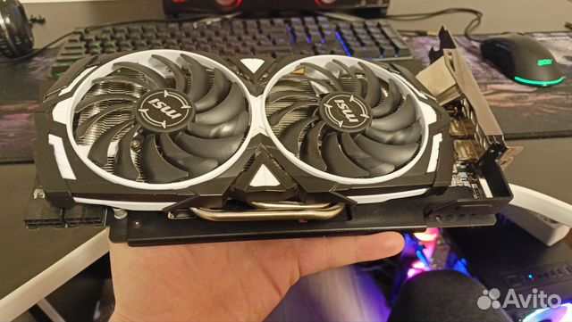 Видеокарта MSI armor RX590 8GB купить в Череповце | Электроника | Авито