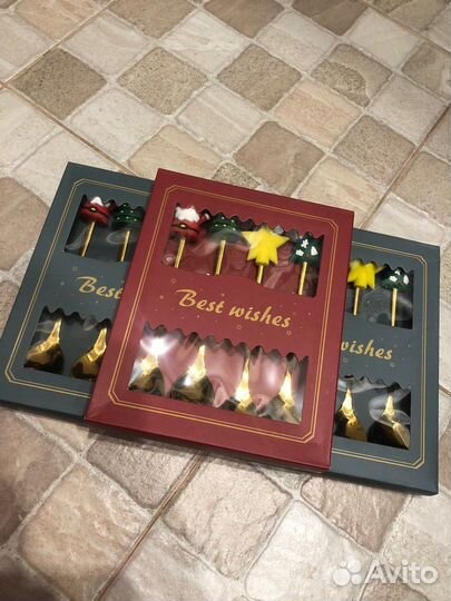 Подарочный набор новогодних ложек