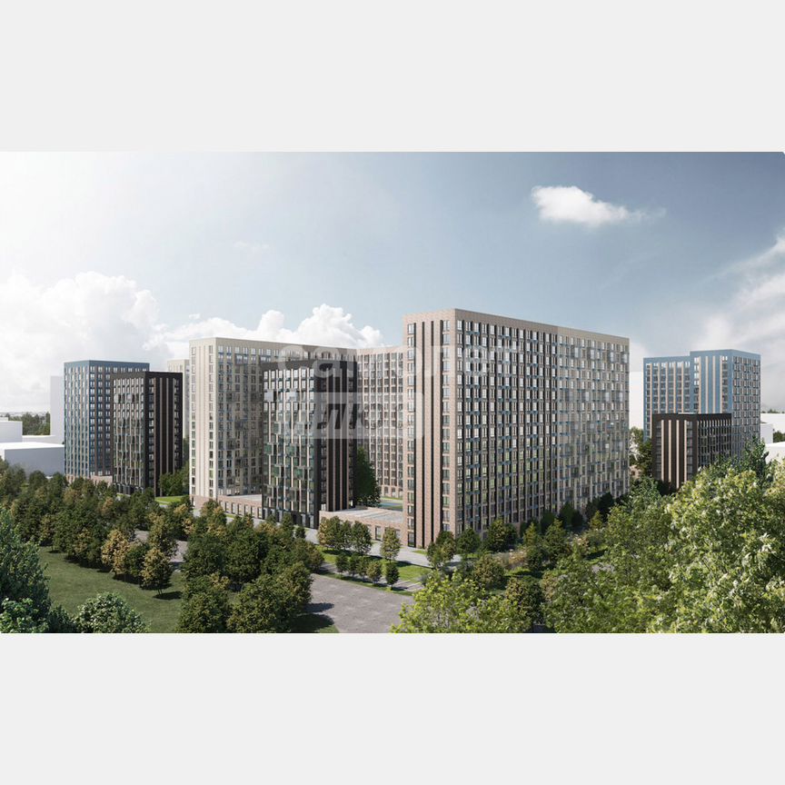 2-к. квартира, 59,6 м², 6/17 эт.