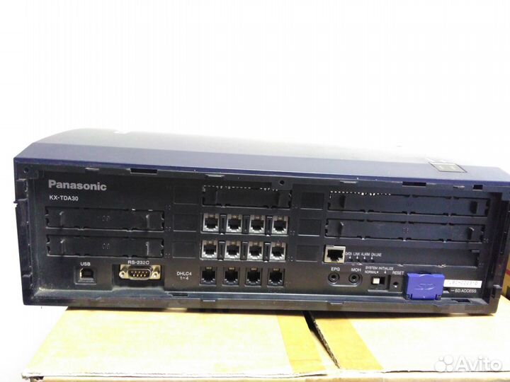 Цифровая мини атс Panasonic KX-TDA30 (8 вн, 4 гиб)