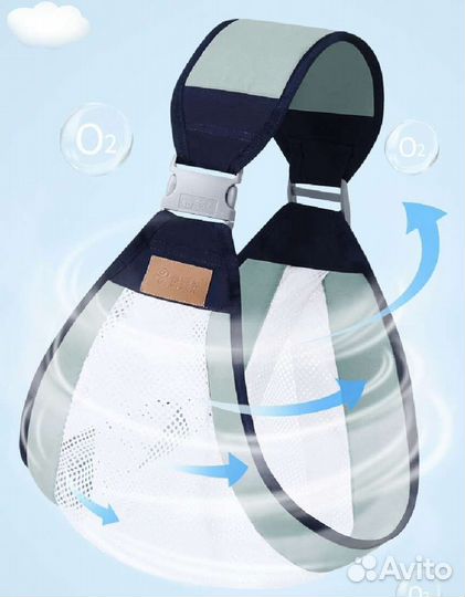 Переноска для малыша слинг хипсит