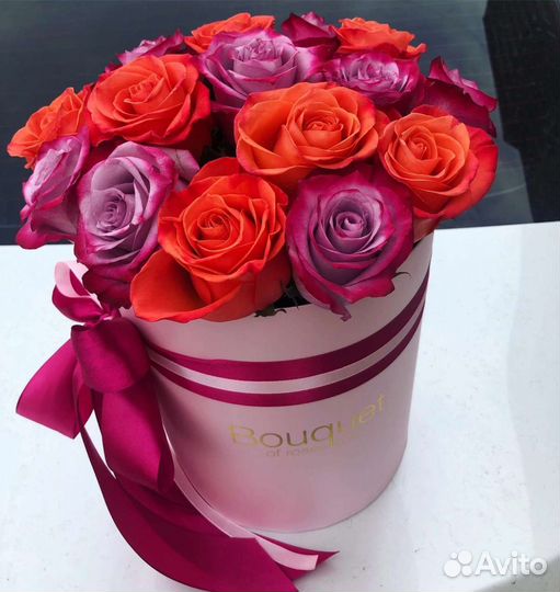 Цветы розы букет