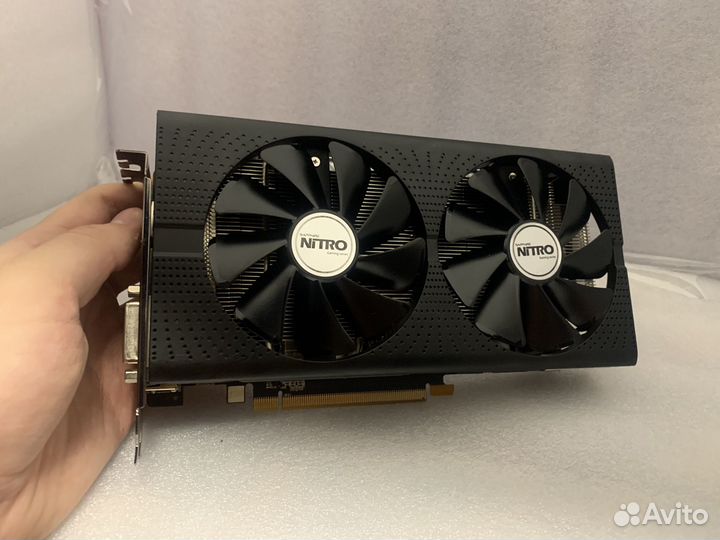 Видеокарта RX 580 8gb Sapphire nitro 2048sp