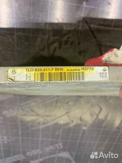 Радиатор кондиционера VW touareg 7L 2002-2006 бу