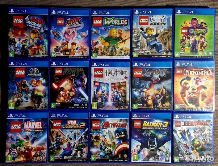 Игры на ps4 lego