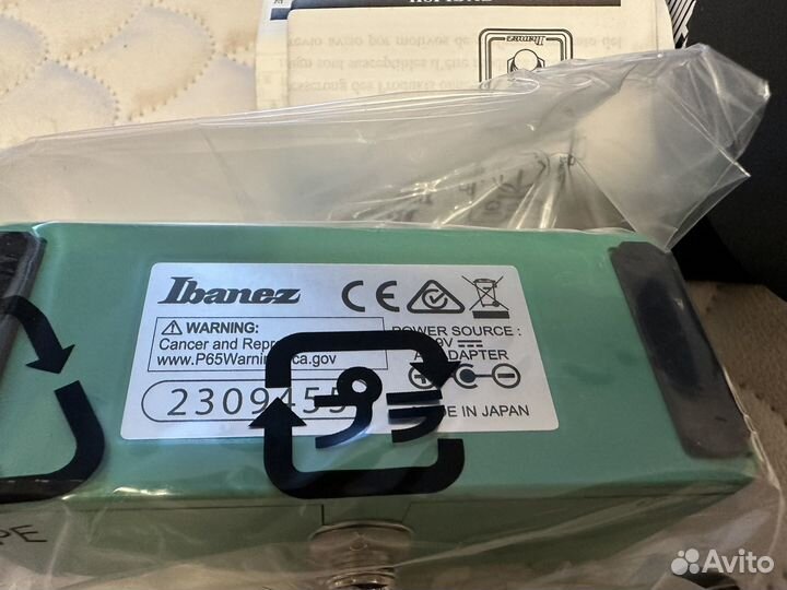 Педаль эффектов Ibanez Tube Screamer Mini Япония