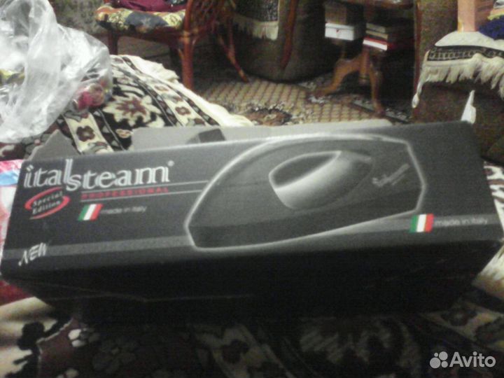 Утюг паровой новый