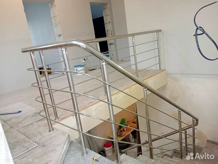 Перила из нержавеющей стали