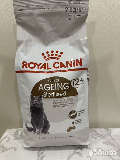 Корм для кошек royal canin agening 12+ 2 кг