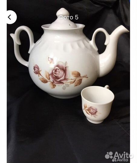 Сервиз розы добрушский фарфоровый завод 1980-е