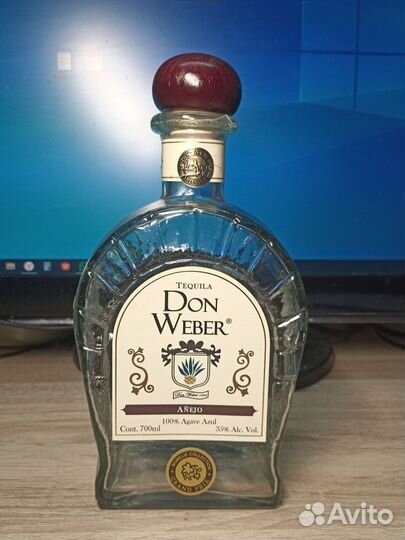 Бутылка из под текилы