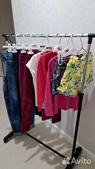 Одежда на девочку пакетом рост 122-128