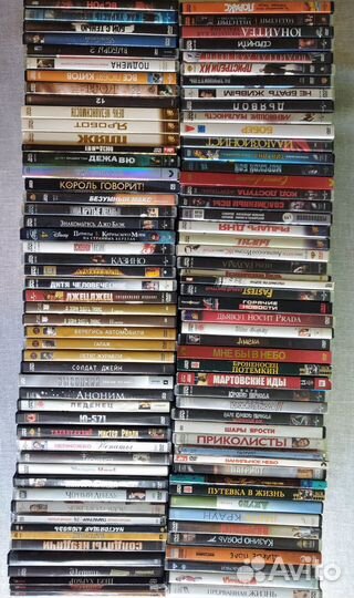 Фильмы DVD (101 шт)