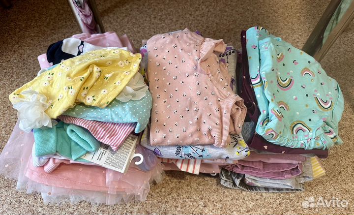 Одежда новая для девочки 80-86-92
