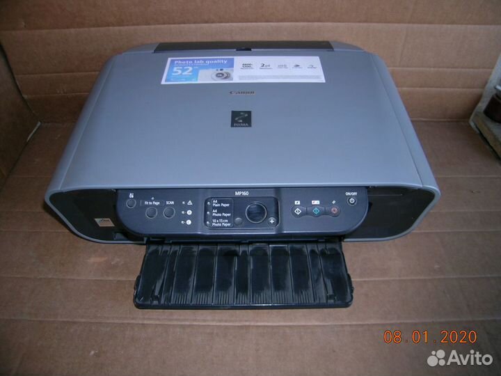 Принтер-Сканер струйный цветной canon pixma MP-160