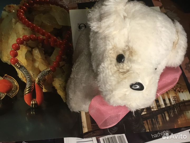 Советская мягкая игрушка щенок