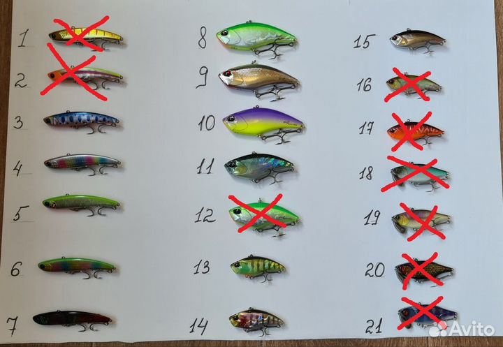 Приманки - Воблеры japan + ратлины