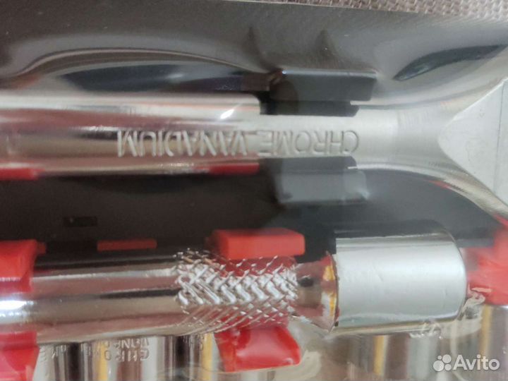 Набор инструментов торцевых головок 1/2. новый