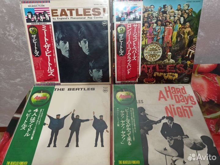 Виниловые пластинки (Япония)