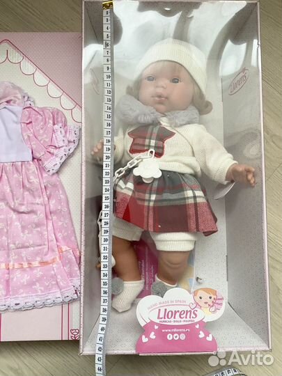 Новая кукла пупс Llorens в коробке