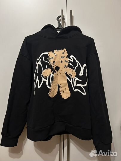 Худи Haliky teddy hoodie black