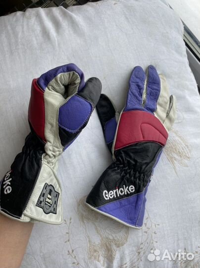 Мотоперчатки женские S кожа